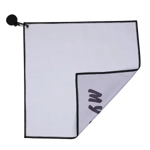 Custom Waffle Microfiber Magnetic Golf Towels Cleaning Golf Club Cleaner Golf Accessories
