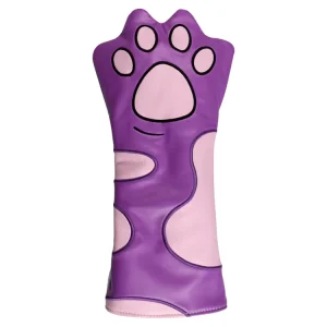 Custom Waterproof Embroidery PU Leather Driver Golf Head Covers PM Brand Model DA2024072204