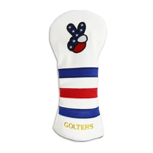 Custom Waterproof Golf Head Covers for Driver and Club PU Leather