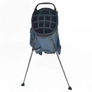 Custom Waterproof Lightweight Durable Portable Golf Stand Bag with 14 Dividers PU Leather for Adults