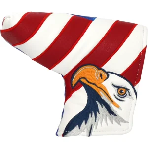 Custom Waterproof PU Leather Golf Head Covers with Embroidery Animal Design OEM ODM Made in China