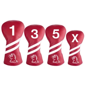 Custom Waterproof Standard Size PU Leather Golf Club Headcover