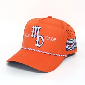 Custom Women Men’s Quick Dry Performance Baseball Cap for Golf Teams Premium Custom Polyester Golf Cap Hat