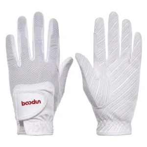 Custom Women’s Golf Gloves 1 Pair Left Right Hand Breathable Moisture Wicking 3D Mesh Non Slip Fabric Sports