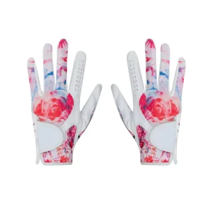 Custom Women’s Major Camo Golf Gloves Soft Cabretta Leather with Ball Marker or Logo for Cycling and Outdoor Sports