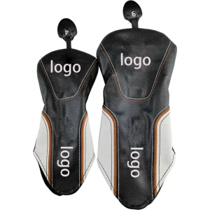 Custom Wooden Golf Club Premium Waterproof PU Golf Headcover Quality Head Covers