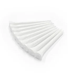 Custom Wooden Golf Tee White Custom Logo OEM Manufacturer Bulk Durable Golf Wood Tees