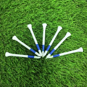 Custom logo Bamboo OEM Brand logo Printed Bamboo Bulk Golf Tees From China Manufacturer