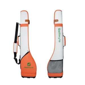 Custom logo Park Golf Pouch Bag Leather Mini Golf Accessories