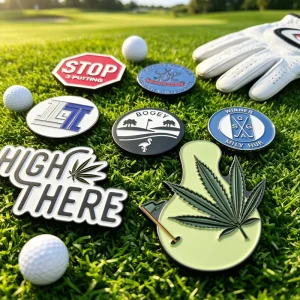 Custom pvc Golf Divot Tool Bottle Opener Magnetic Ball Marker Custom Spot Sublimation Metal Golf Divot Tool