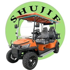 Customizable 5-6 Seat Back to Back Electric Road Golf Cart 72V 14 Inch Tyres CE Approved 150mm Ground Clearance 500kg Load Speed