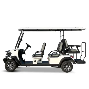 Customizable Electric Golf Cart 2+2 Compatible with Club Car 40km h 72V or 48V Battery Metal Buggy