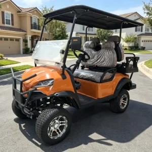Customizable Electric Golf Cart 4 Seats 48 V for Resort or Course Use