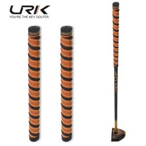Customizable Genuine Leather Putter Grip for Park Golf Golf Club Handle Replacement