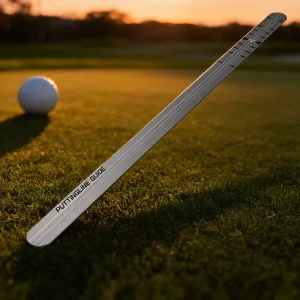 Customizable Golf Aid Precision Metal Adjustable For Indoor Teaching Golf Practice Plate Golf Putter Gauge Golf Training Ruler