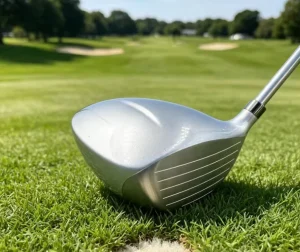 Customizable Golf Club Driver Head Right Hand Silver Matte Finish