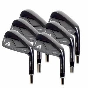 Customizable Golf Clubs Forged Full CNC Milling OEM Irons with Rubber Grip