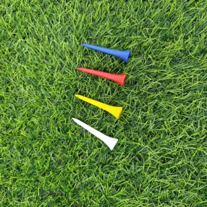 Customizable Golf Tee Plastic Colorful Ball Tee Golf Equipment Supplies