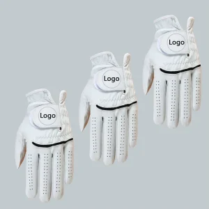 Customizable High Quality Left-Hand Goatskin Golf Gloves Pull-On Closure Fashionable Breathable for Men Cycling Gym