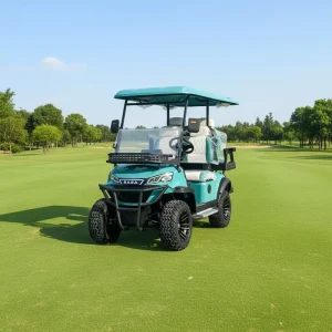 Customizable Lithium Electric 4 Seats Golf Cart 48 V Premium Quality with Free Color and Logo Design for Resort or Course Use