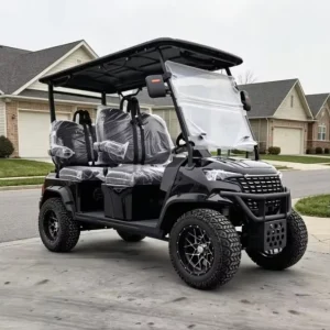 Customizable Lithium Electric Golf Cart 4 Forward Seats