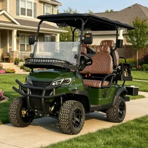 Customizable Lithium Electric Golf Cart 4 Seats 48 V for Resort or Home Use