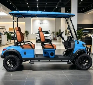 Customizable Lithium Electric Golf Cart 4 Seats 48 Volt