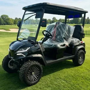 Customizable Lithium Electric Golf Cart 4 Seats 48 Volt for Resort or Course Use