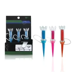 Customizable Logo Design Floral Magnetic Golf Tacks 80mm 90mm Magnetic Golf Tacks Reusable for Golf Practice