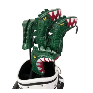 Customizable Logo PU Leather Golf Headcover Set for Driver, Fairway Wood and Hybrid, Waterproof