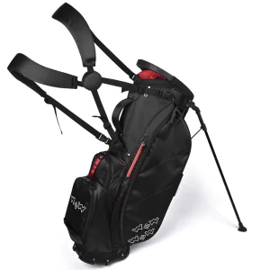 Customizable Men’s Golf Carry Bag 5 Way Golf Staff Sunday Bag with Stand Made From PU Material