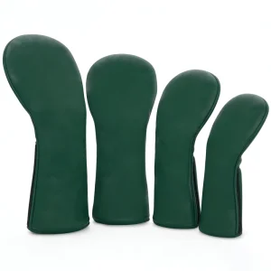 Customizable PU Leather Golf Club Headcovers Lightweight Waterproof Durable Golf Accessories for Men and Women