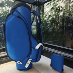 Customizable PU Material Waterproof Portable Golf Stand Bag with Zipper Closure