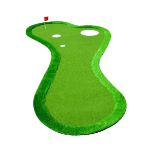 Customizable Portable Personalized Golf Putting Green Mat Indoor Outdoor Training Aid with Custom Size and Shape