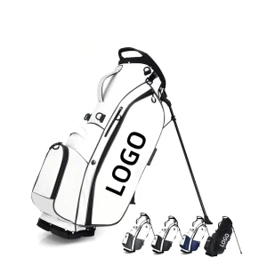 Customizable Unisex Golf Stand Bag Manufacturer Waterproof PU Leather