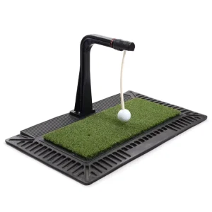 Customization Golf Club Swing Trainer Power Practice Exercise Mat Golf Swing Practice Set a Spinning Practice Ball
