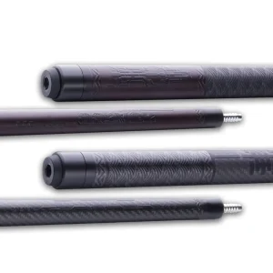 Customization Premium Quality Billiard 2 Pieces Pure Carbon Shaft 3D Floating Printing Butt Pool Cue 58″ Length