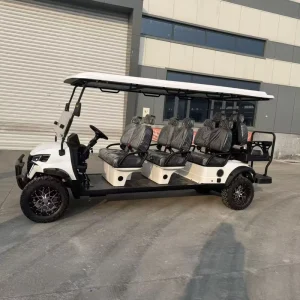 Customization Supported CE COC Golf Cart 8 Seats Electric Road Club Car 50-70km Range 30-50km/h Speed