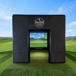 Customize Size Inflatable Golf Simulator Enclosure Tent Waterproof Windproof Outdoor Shelter for Golf Practice & Events