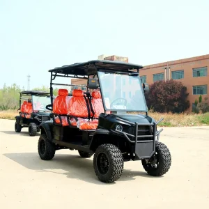 Customized 4-Seater 72 Volt Off-Road Electric Golf Cart 5KW AC Motor Aluminum Alloy Street Legal High Performance 4 Wheels Golf