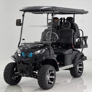 Customized 4 Seater Electric Golf Cart with 48V AC Motor and Lithium Battery for Sightseeing and Hunting