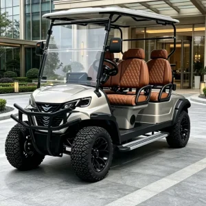 Customized 4 Seater Lithium Powered 48V Professional Golf Cart Electric Golf Cart Off Road Golf Buggy 30-50Km/h 70-90km