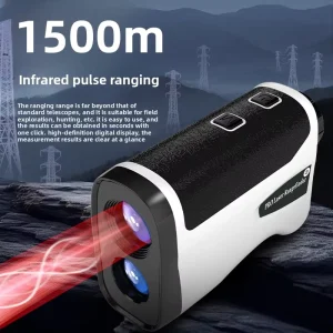 Customized 6x Magnification Laser Rangefinder Binoculars High Definition Outdoor Distance Measurement Altitude Slope Correction
