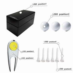 Customized Executive Golf Gift Box Deluxe Golf Accessories Set for Corporate Events Anniversary Gift