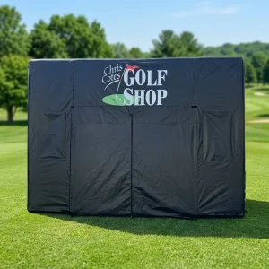 Customized Full Swing Virtual Inflatable Golf Simulator Tent Indoor Outdoor Inflatable Golf Simulator Enclosure