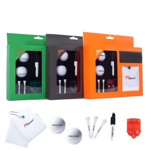Customized Golf Accessories Business Gift Box Set Ball Tee Ball Marker Pen Towel