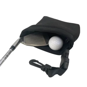 Customized Golf Bag Accessory with Ball Cleaner Carabiner for Golf Club