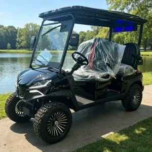 Customized Golf Cart Street Legal Electric Lithium Battery 4 Seats for Golf Course