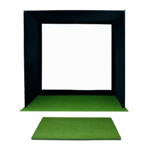 Customized Golf Enclosures Indoor Simulator Box Sim Space Golf Bay Impact Screen Golf Training Aids for Practice