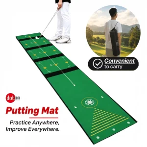 Customized Golf Putting Mat Simulated Green Turf Rug for Home Leisure and Commercial Golf Activity Arrangement